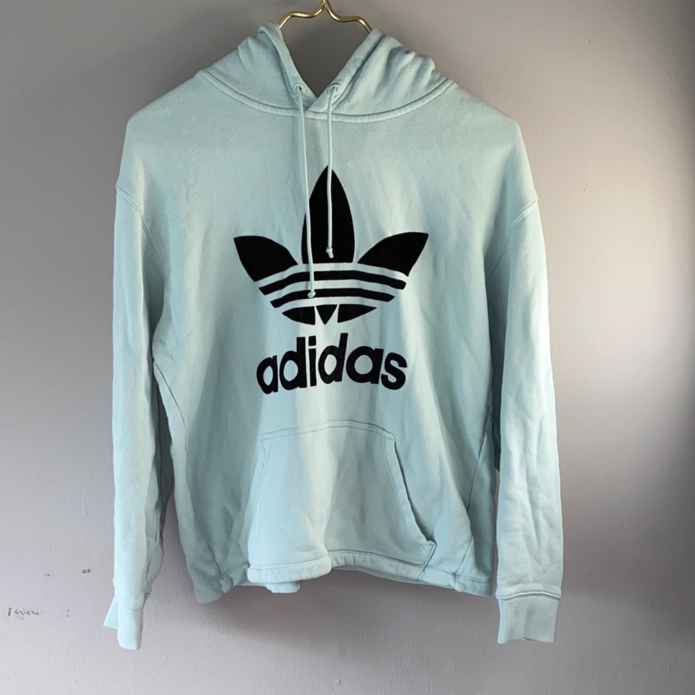 adidas mint green hoodie - Picture 2 of 13